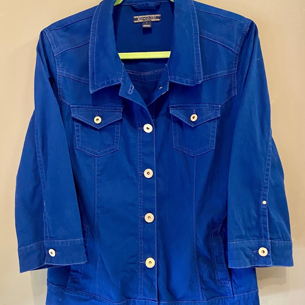 Royal Blue Jacket